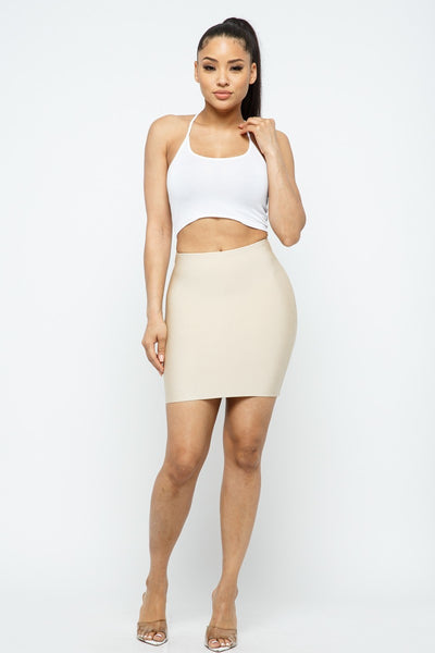 Forever Bandage Mini Skirt