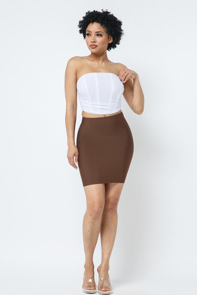 Forever Bandage Mini Skirt
