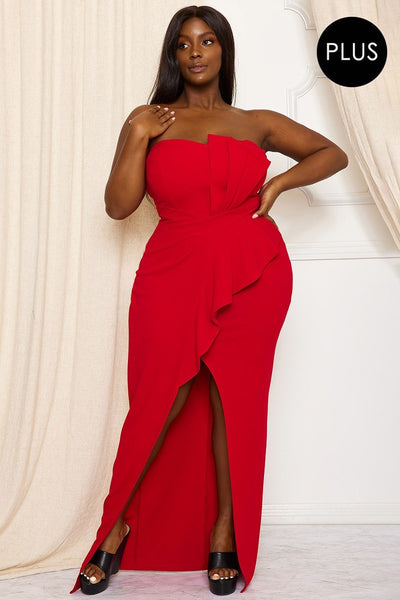 Milagros Plus Maxi Dress