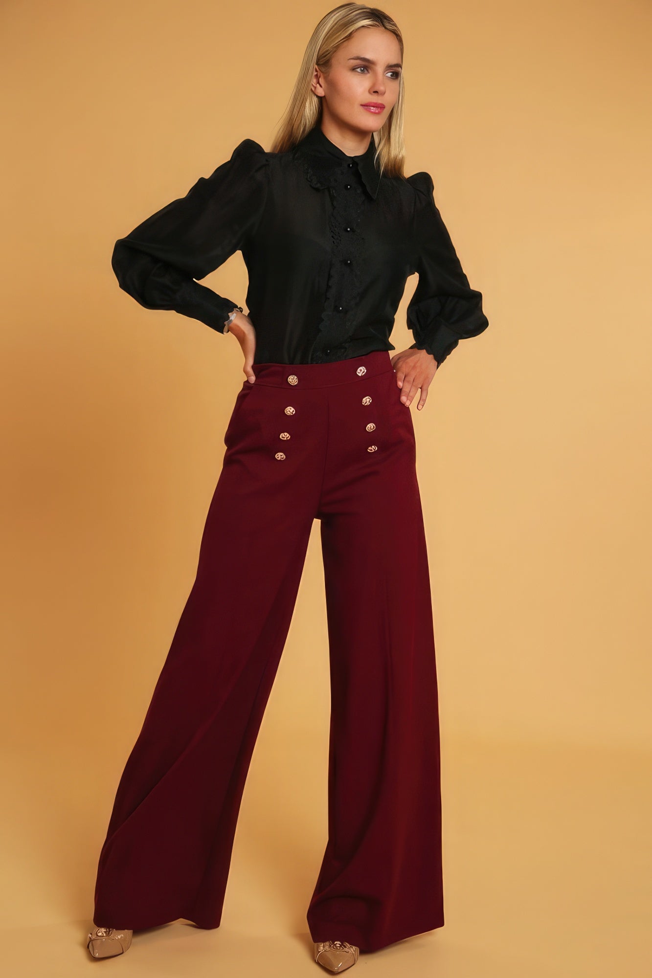 Vanessa High Waisted  Pant