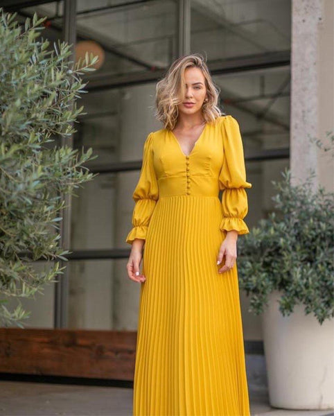 Sunflower Maxi Dress