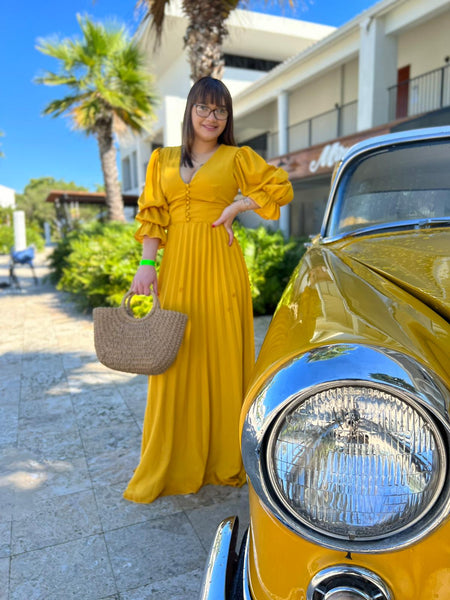 Sunflower Maxi Dress